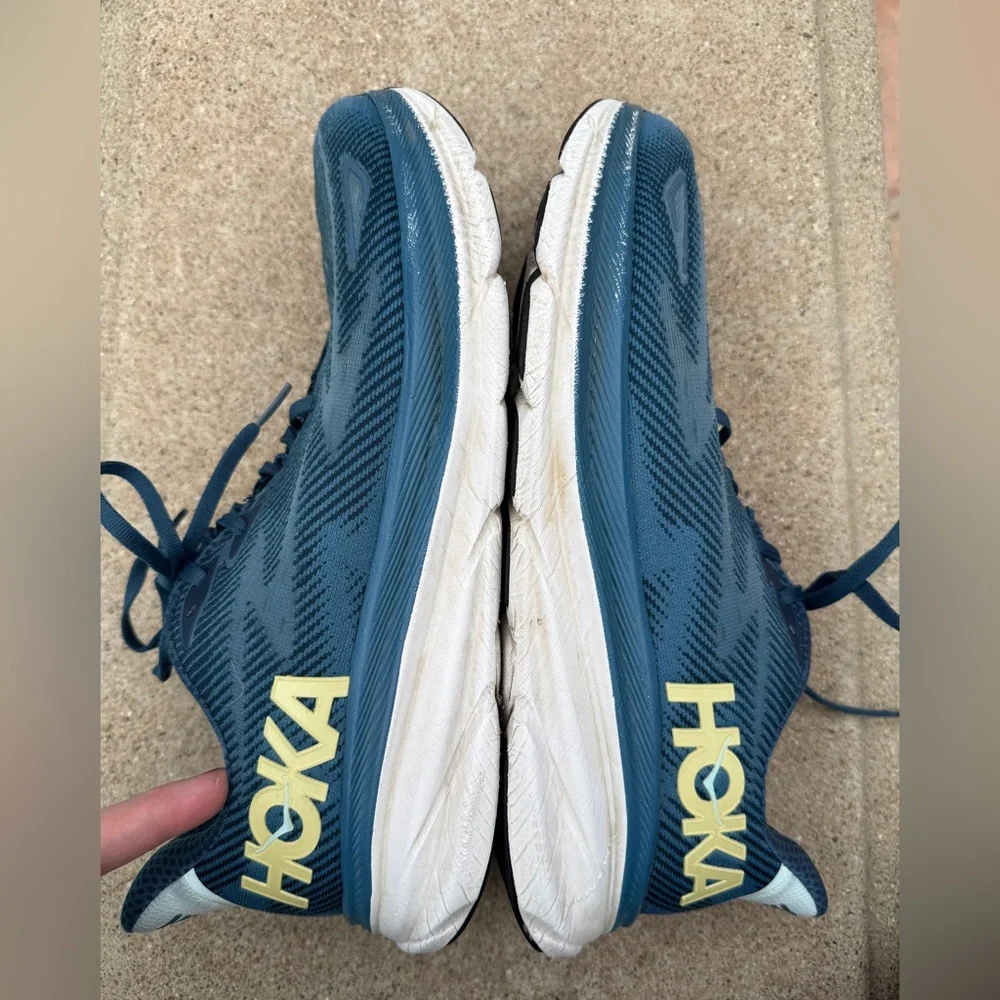 Hoka Clifton 9 Midnight Ocean/Bluesteel Running Shoes - Picture 5 of 11